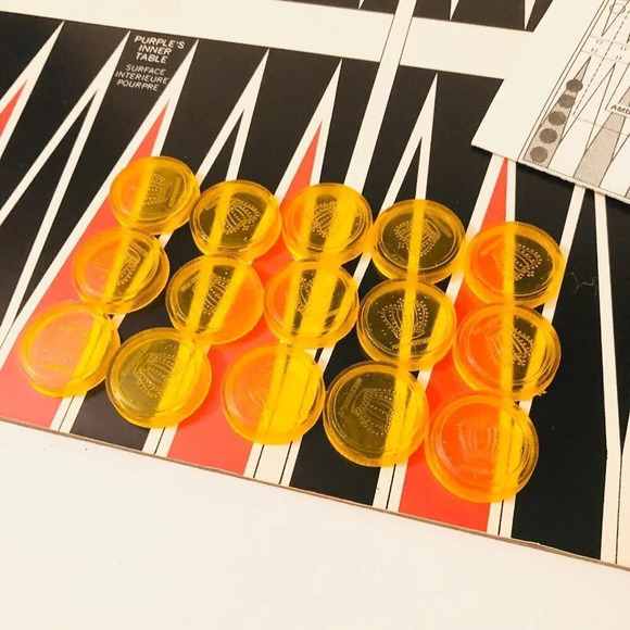 Vintage 1973 World  of Family Fun Backgammon Hasbro - Picture 10 of 15